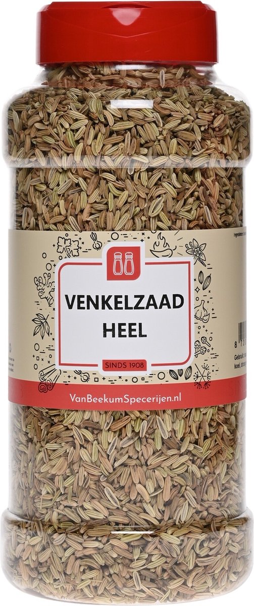 Goedkoopste Van Beekum Specerijen - Venkelzaad Heel - Strooibus 300 gram