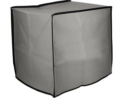 kwmobile heteluchtfriteuse beschermhoes geschikt voor Philips Essential Airfryer XL - Kunststof hoes voor friteuse in lichtgrijs
