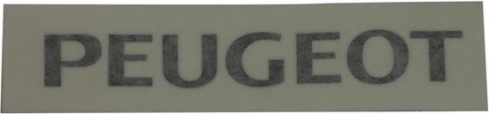 Autocollant stickers transfert PEUGEOT noir pour mobylette Peugeot 50 103 Neuf