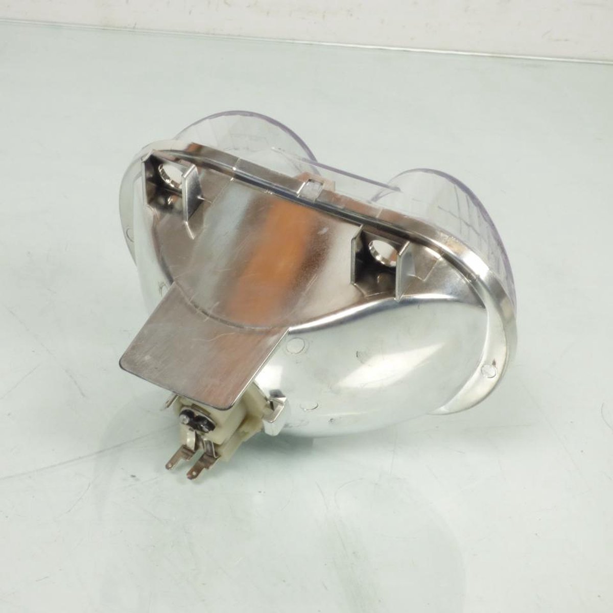 front optic p2r voor scooter mbk 50 spirit naked 12 inch booster 2007 tot 2014 nieuw