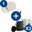 EasyPicks 2x Wc Borstel + Navulling Pads (15% Korting!)