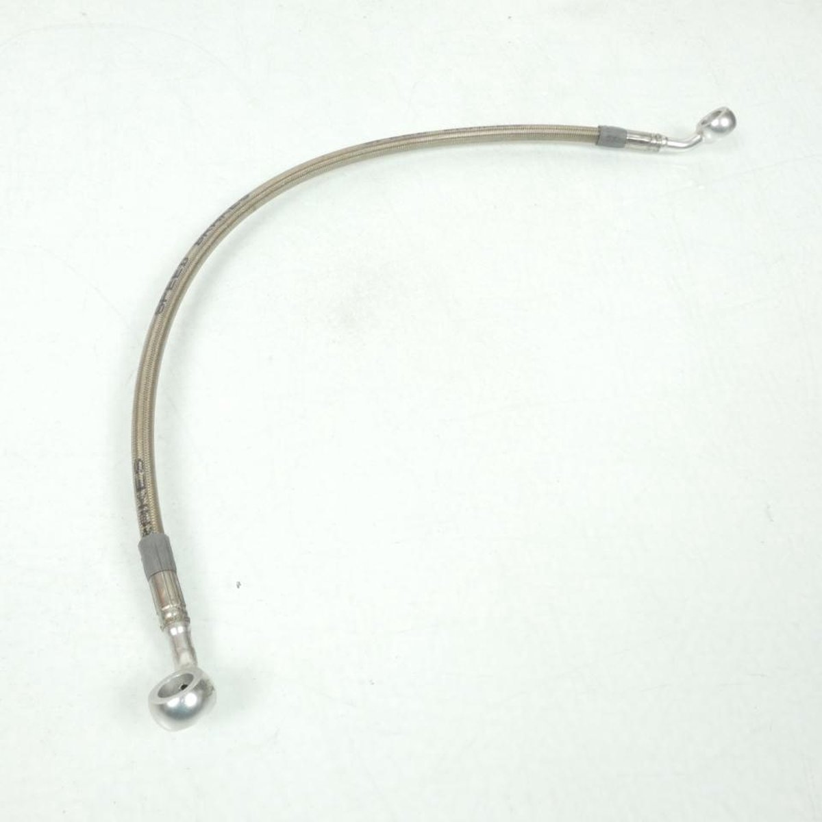 Durite de frein type aviation Speed Brakes pour moto 46cm Ø10mm 140° Neuf