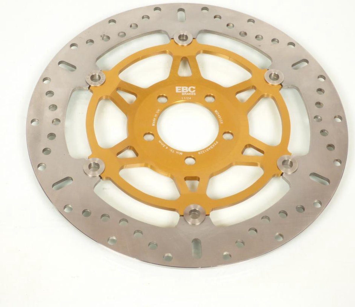 ebc voorremschijf voor motor kawasaki 1200 zrx r 2001 tot 2006 Ø310x61x5mm / avg / avd nieuw