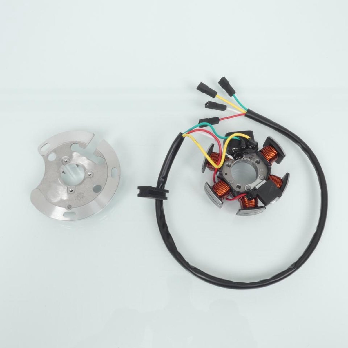 rms ontsteking rotor stator voor aprilia 50 rs motorfiets 2006 tot 2010 pl000/rg000 nieuw