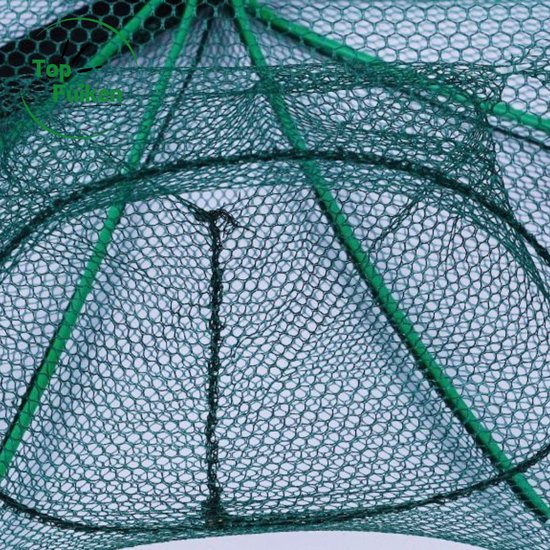 Siuwddee Filet Piège à Écrevisses/Crabes – 31,5 Ou 50cm, Anti-fuite, Corde 6m Incluse