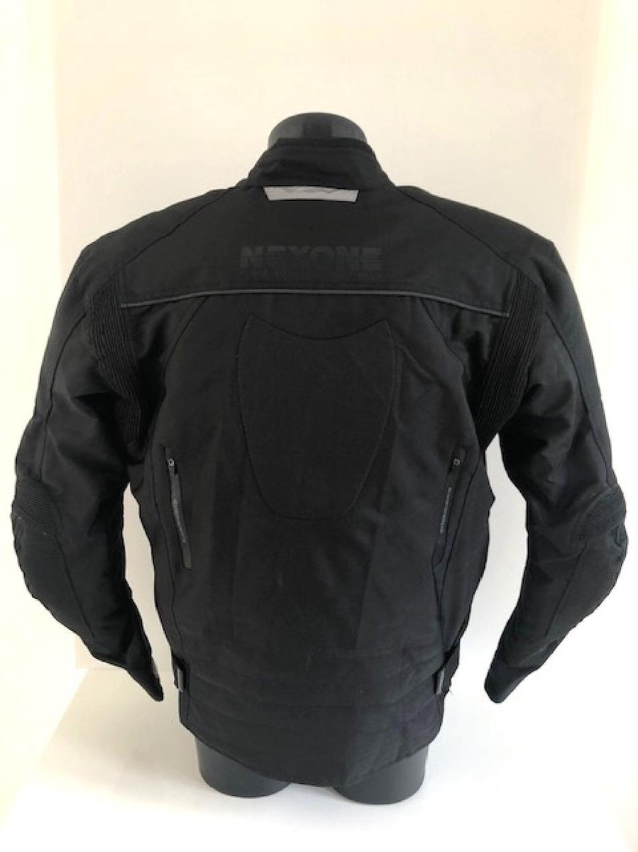 Blouson textile moto Nexone Giovanni noir taille XXL dorsale homologué CE pour homme Neuf