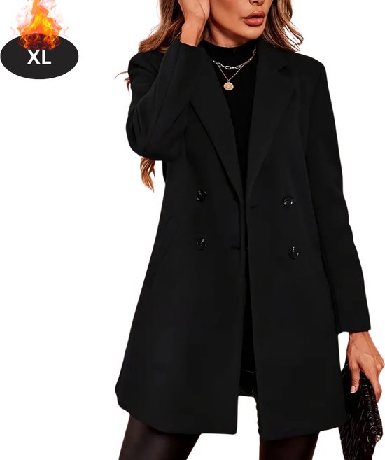 Generisch Mosterdkleurige mantel winter dames jean jas
