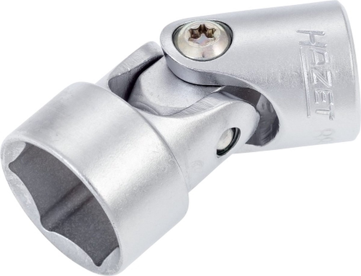 HAZET Scharnierende dopsleutel 880G-17 · 3/8 inch (10 mm) vierkant hol · Buiten-zeskant-tractieprofiel · SW 17 mm