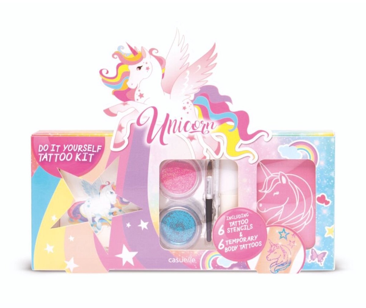 Casuelle Unicorn Tattoo Set