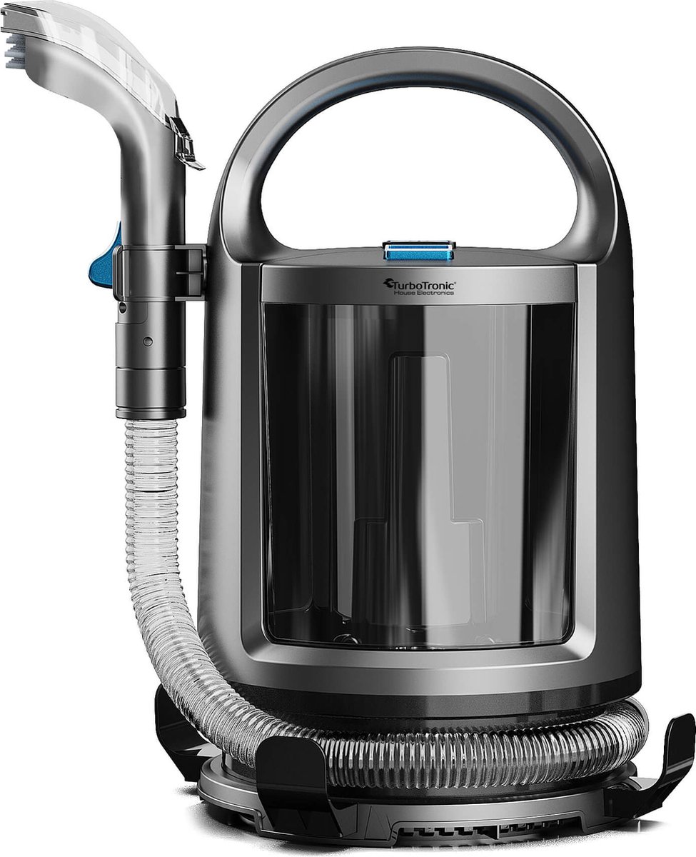 TurboTronic AQV600 AquaVac Vlekkenreiniger - Tapijtreiniger - Meubelreiniger Vlekreiniger – Zwart