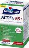 Davitamon Actifit 65+ verpakking met 70 tabletten, met ginseng, extra C en D3.