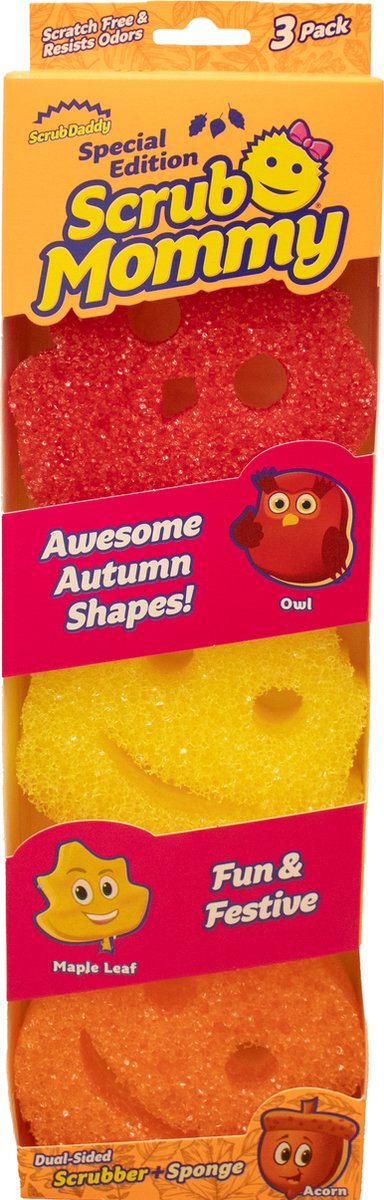 Scrub Mommy Herfst 3-Pack