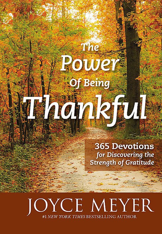 The Power of Being Thankful, Joyce Meyer | 9781455517336 | Boeken | bol