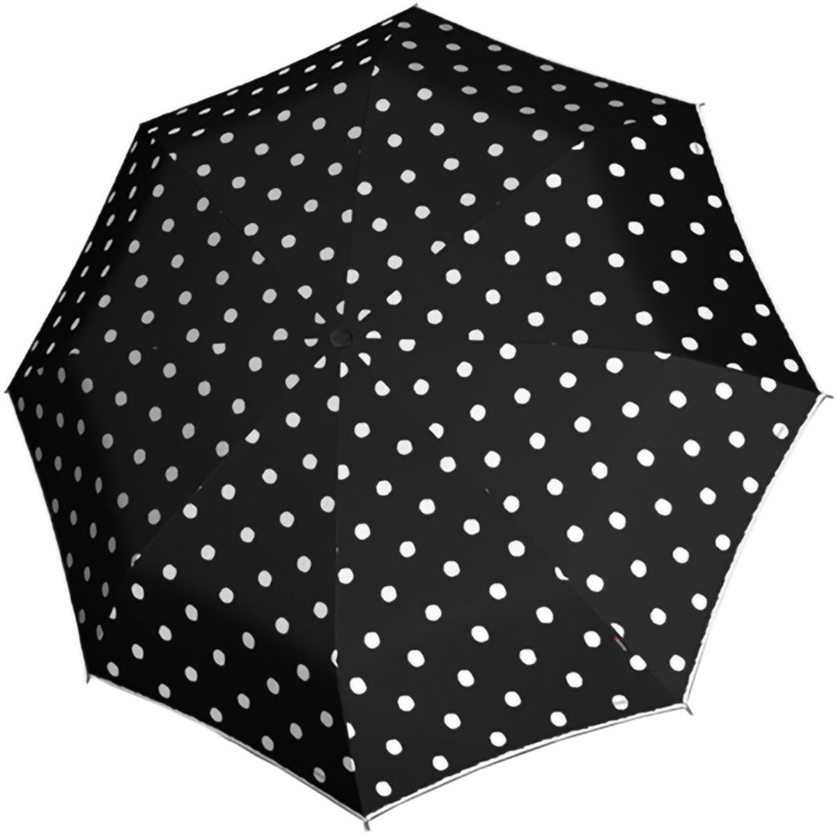 Knirps T-200 Medium Duomatic Paraplu dot artblack