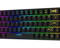 AQIRYS MIRA Keyboard – Mechanisch – RGB – 65% – Zwart – Draadloos & USB-C – Outemu Red Switches