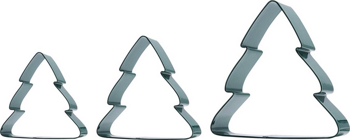 PME Christmas Cookie Cutter Set of 3 - Christmas Trees