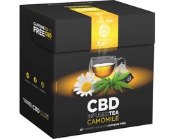 3 x CBD Camomile Thee - Box of 20 Pyramid Teabags (7.5mg)