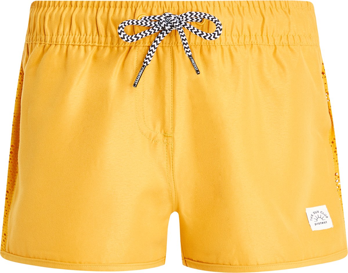 Protest Prttaylor Jr – Zwemshort Meisjes – Extra kort Geel