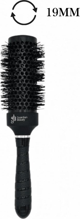 Brosse à cheveux Nano Technology Ceramic Ronde 19 mm | Brosse sèche-cheveux - Sèche-cheveux - Brosse à cheveux - Lisseur - Pince à cheveux - Zwart