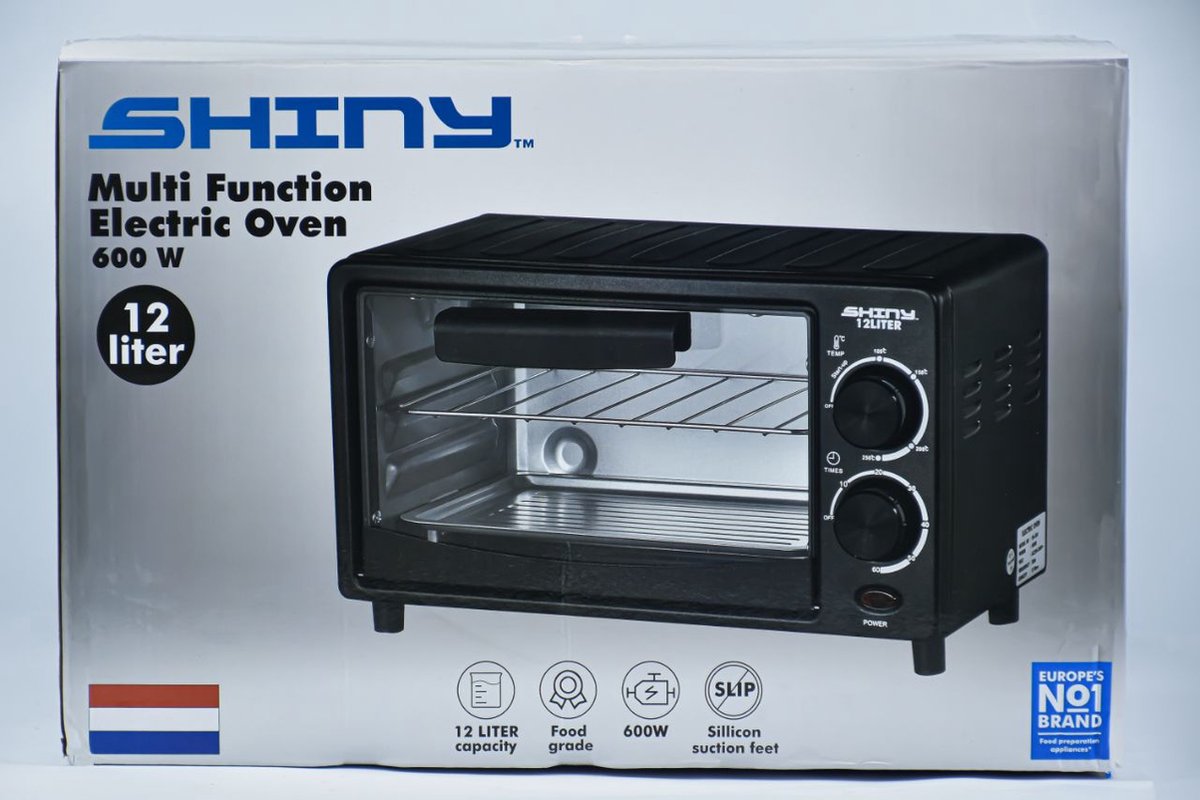 Elektrische oven - 12 Liter - 600 Watt - – foto 3