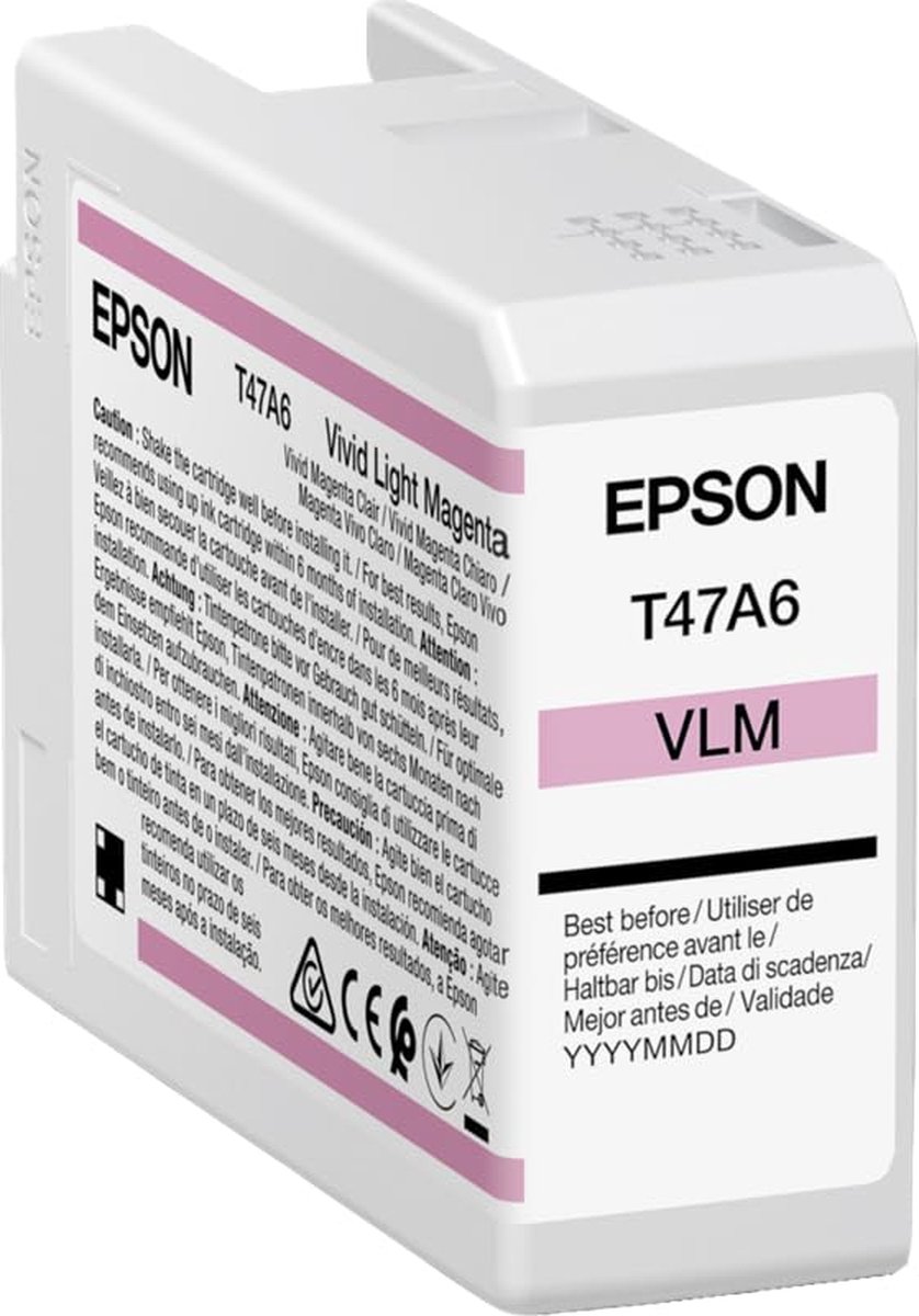 Epson Inktpatroon T47A6 Vivid Light Magenta UltraChrome Pro 50ml