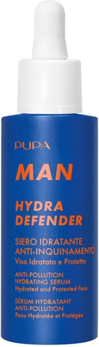 Goedkoopste Pupa Milano - Man Hydra Defender - Moisturizing Anti-Pollution Face Serum - Hydrated & Protected - 30ml