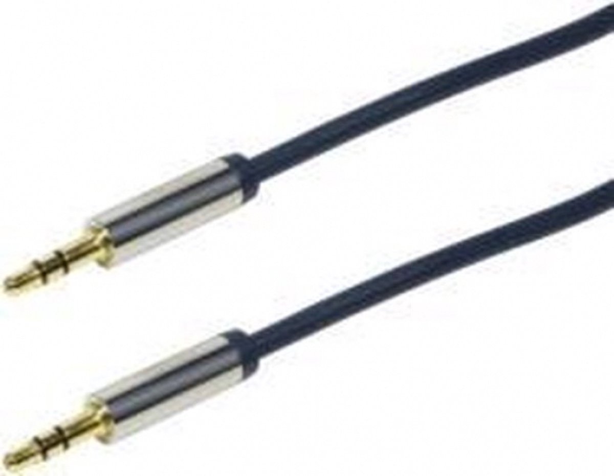 LogiLink Audiokabel, 2 x 3,5 mm Klinkenstecker, 1,5 m