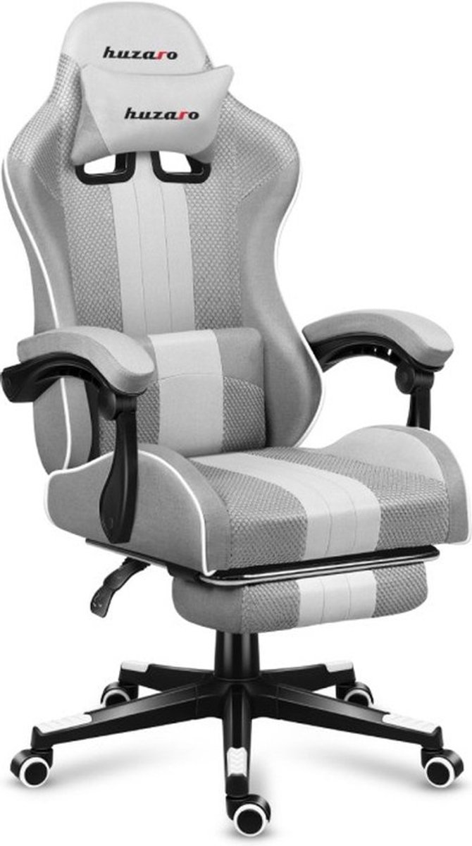 Huzaro - Force 4.7 White Mesh - Gaming stoel