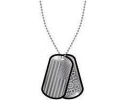 MEDAL OF HONOR WARFIGHTER - Dog Tags Flag and Logo
