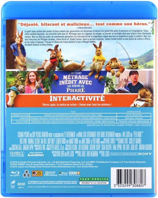 Pierre Lapin [Blu-Ray]