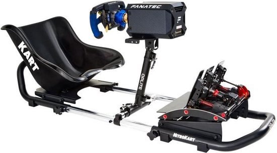 Oplite - NitroKart - Racing Simulator Stand - Zwart — afbeelding 4
