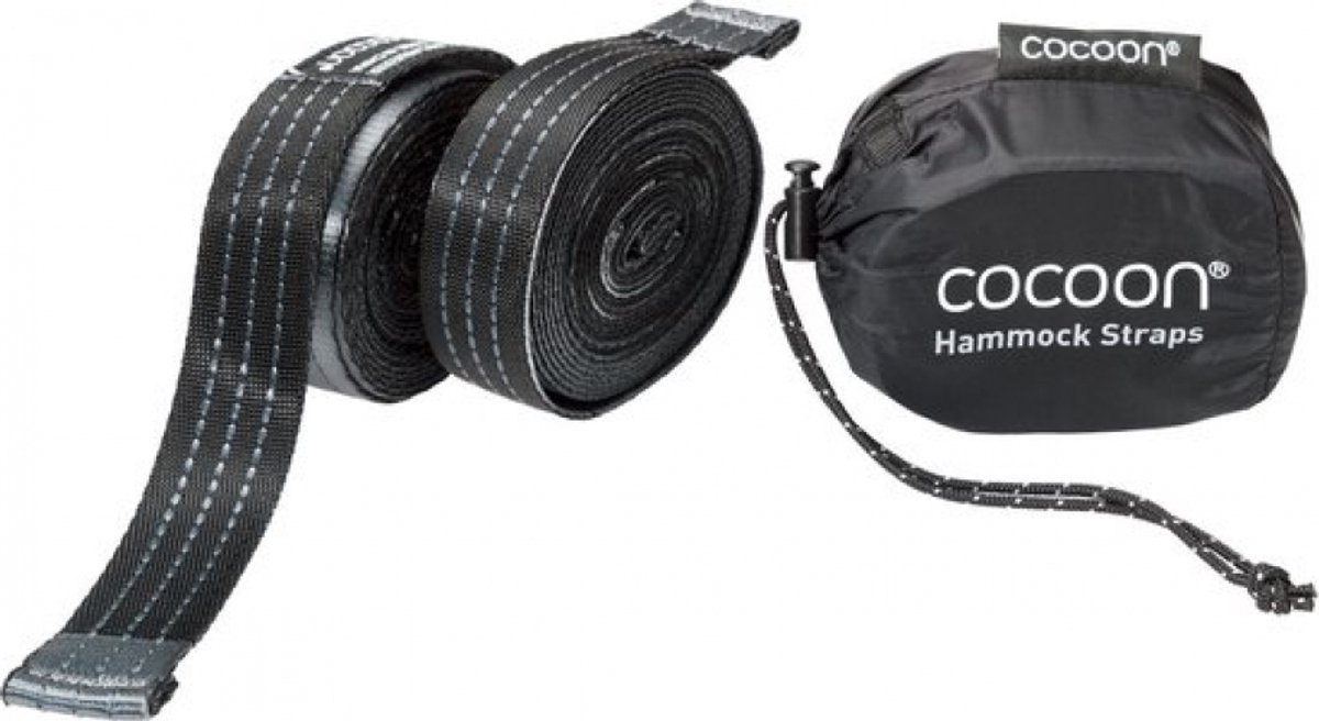 Cocoon Hammock Straps - Black - Outdoor hardwaren - Slapen - Hangmatten
