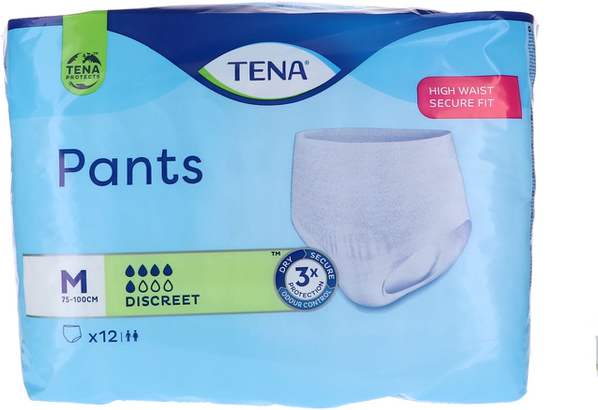 Goedkoopste Tena Pants Discreet Medium - 1 pak van 12 stuks