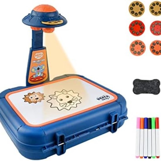 Tekenprojector, Kunstprojector Voor Het Overtrekken, Tekenen En Schilderen Draagbare Slimme Tekentool Met Afstandsbediening Standaard Wifi Usb Beeldoverdracht Blue 0 6m 2688966981