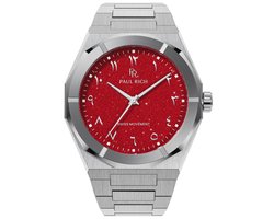 Paul Rich Star Dust II Pasha's Ruby Arabic Silver ARAB207 horloge