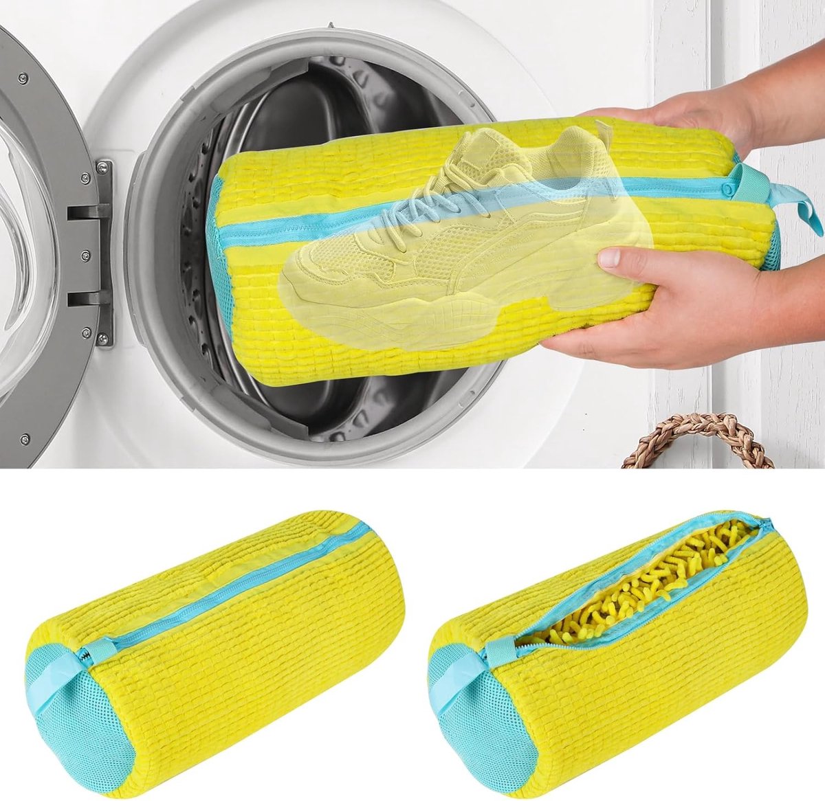 Goedkoopste JGS ® Effectieve Schoenbeschermende Wastas met Honingraatstructuur voor Sneakers en Delicate Kleding