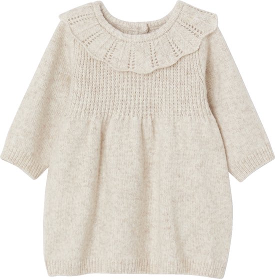 Vertbaudet Robe bébé tricotée avec col