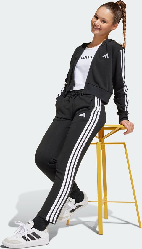 adidas Sportswear Veste à capuche entièrement zippée Essentials Enfants - Enfants - Noir - 128