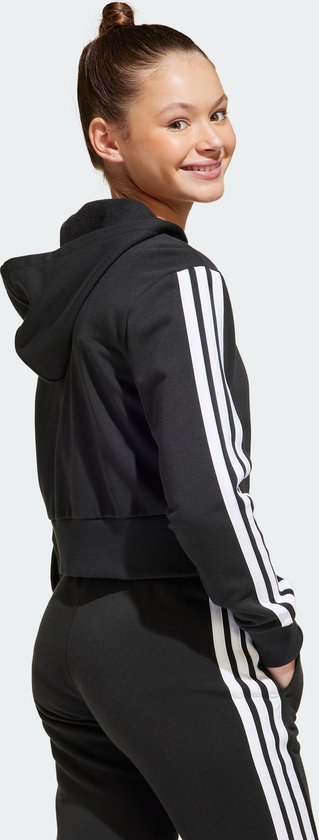 adidas Sportswear Veste à capuche entièrement zippée Essentials Enfants - Enfants - Noir - 128