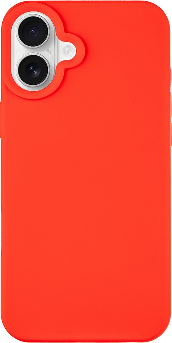 Tactical- iPhone 16 Plus Backcover hoesje - Cam protect - Rood