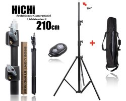Professioneel Universeel Camerastatief Tripod 2M hoog met Opbergtas voor Smartphone en Actioncam, GoPro, Fotocamera, Studio Lamp en Spiegelreflexcamera Inc. Bluetooth Afstandsbediening, Telefoonhouder, 360 ° Mini Bal en GoPro Adapter --- FAIRCO† Professioneel Universeel Camerastatief Tripod 2M hoog met Opbergtas voor Smartphone en Actioncam, GoPro, Fotocamera, Studio Lamp en Spiegelreflexcamera Inc. Bluetooth Afstandsbediening, Telefoonhouder, 360 ° Mini Bal en GoPro Adapter --- FAIRCO†