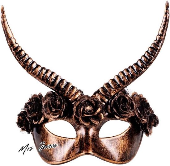 Mrs. Jones oogmasker Mama Legba volwassenen Halloween carnaval kostuumaccessoires JGA .