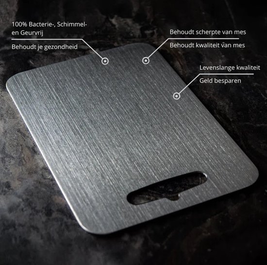 Titanium Snijplank Van Roestvrij Staal