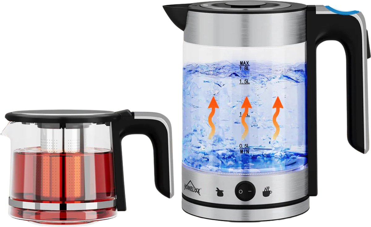 Elektrische waterkoker, multifunctionele gezondheidspot 1.8L Small