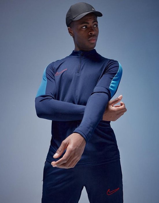 Maillot d'entraînement Nike Dri- FIT Academy 23 bleu foncé Blauw Wit - Taille : XXL