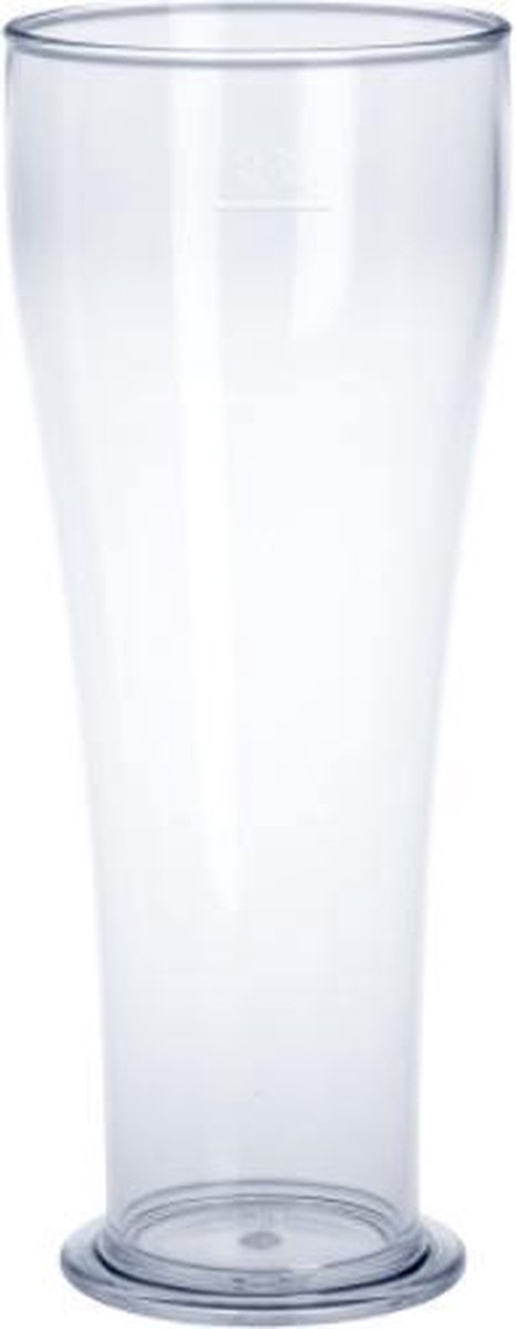 SET 53 stuks Witbierglas 0,3L SAN kristal helder van plastic herbruikbaar en robuust
