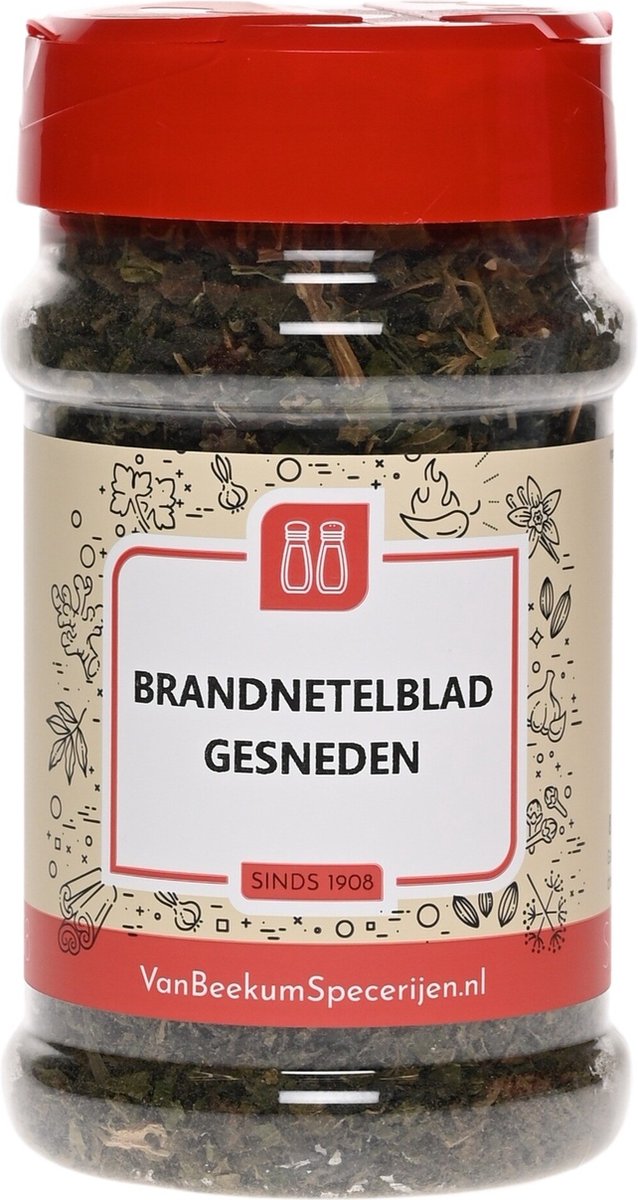Goedkoopste Van Beekum Specerijen - Brandnetelblad Gesneden - Strooibus 30 Gram