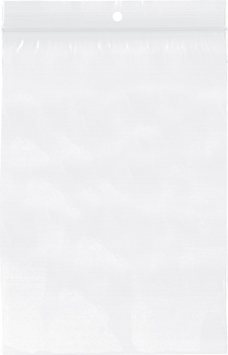 Raadhuis gripzak - 100x150mm - zonder schrijfvlak - 100 stuks