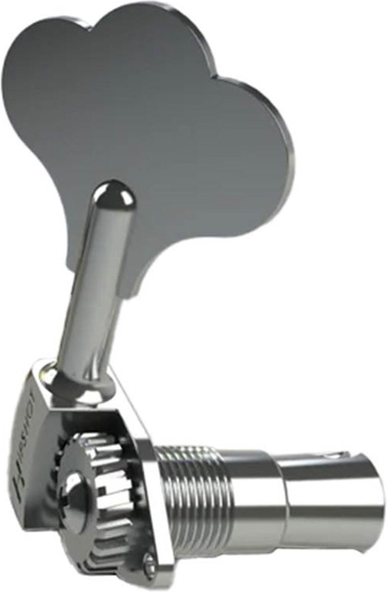 Hipshot HS0675KC HB6 1/2 licensed Ultralite bass tuning machine, chrome, clover key