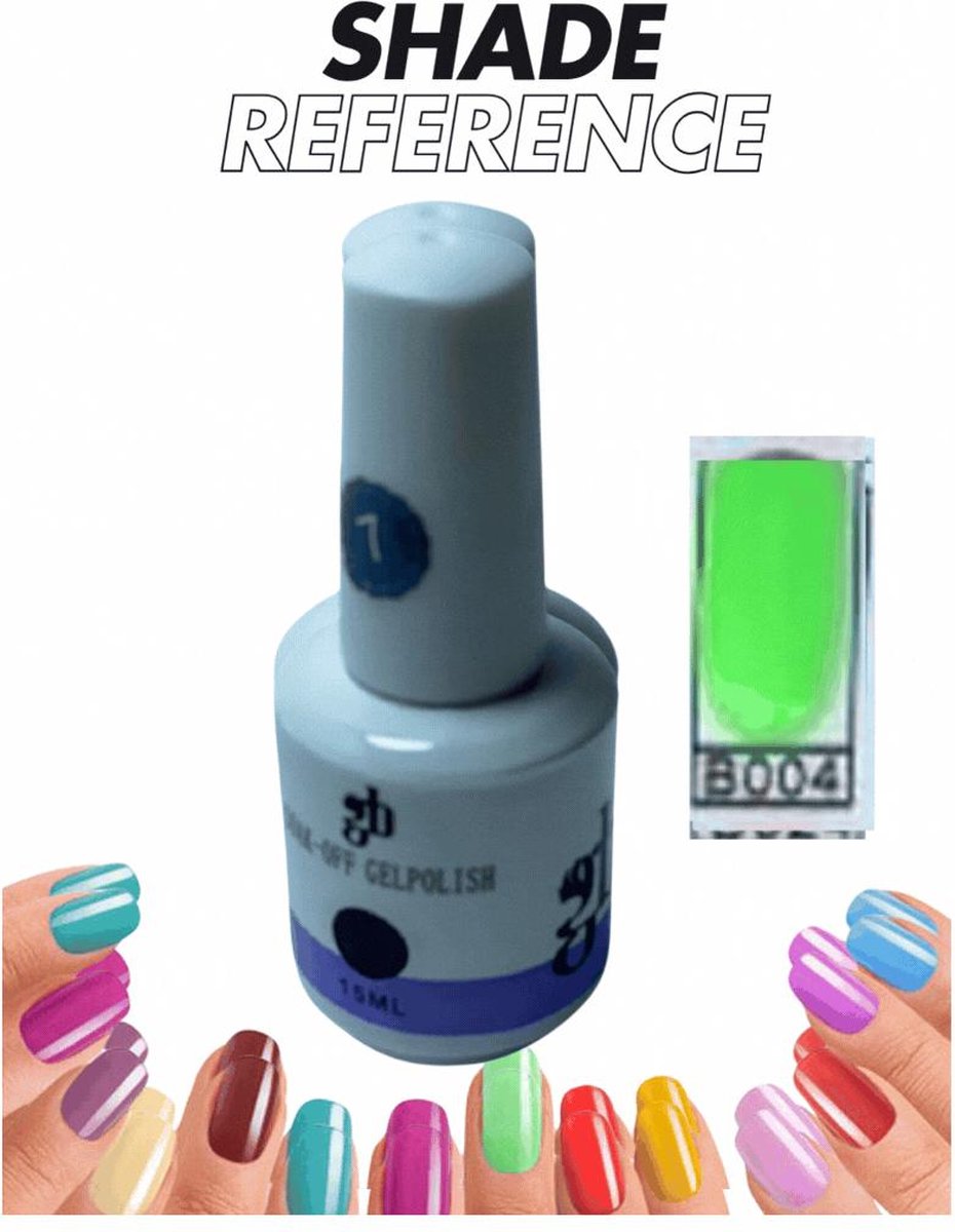 Gel Polish Soak Off - Gellak - Nagellak #B004 15ml